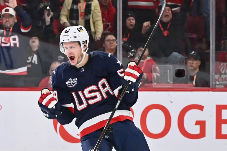 USA vs Canada hockey