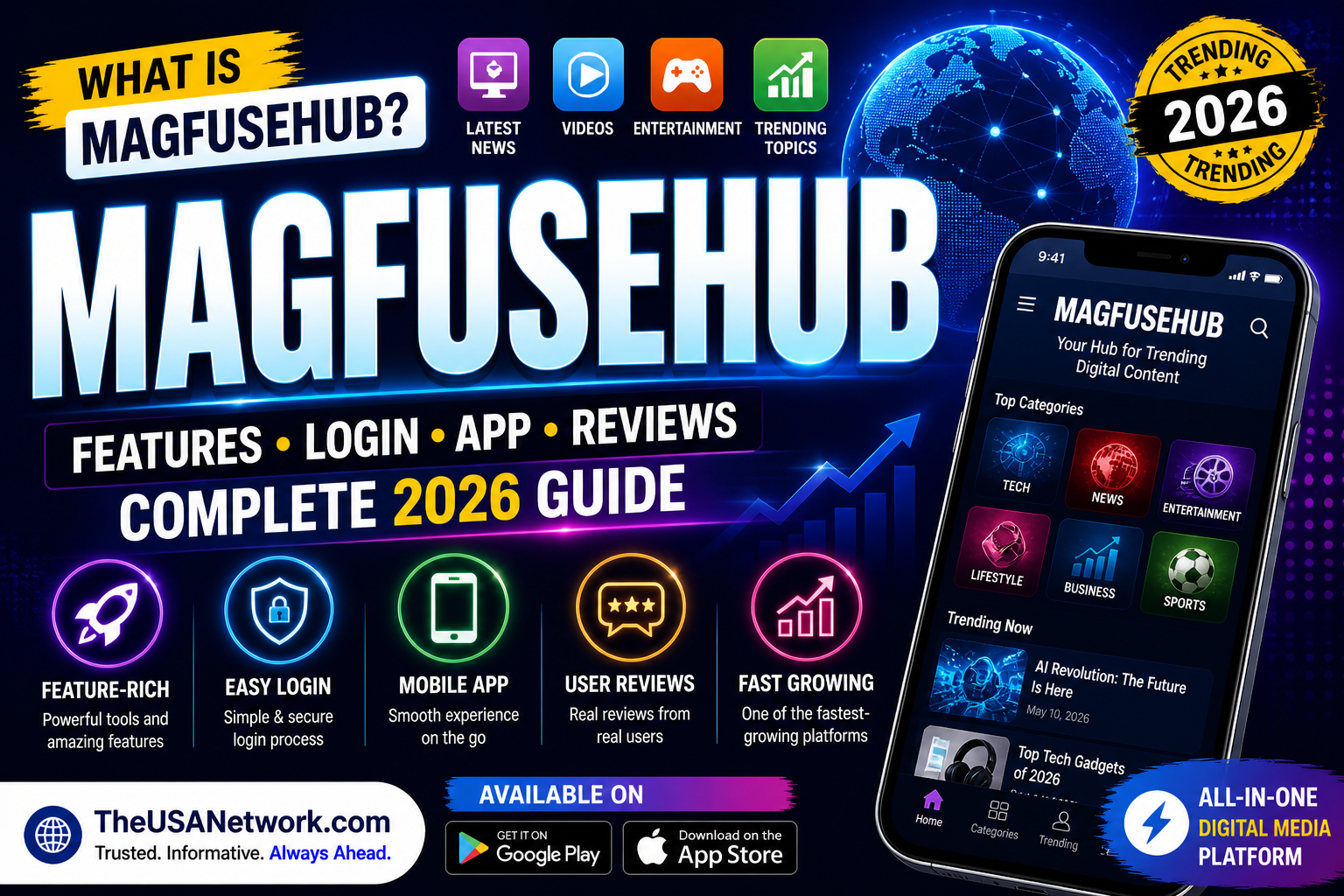 Magfusehub com features login app reviews complete 2026 guide digital media platform